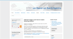 Desktop Screenshot of dmbh.nl